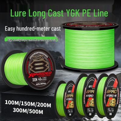 Filo da pesca Dyneema a 8 trecce super liscio da 500 m