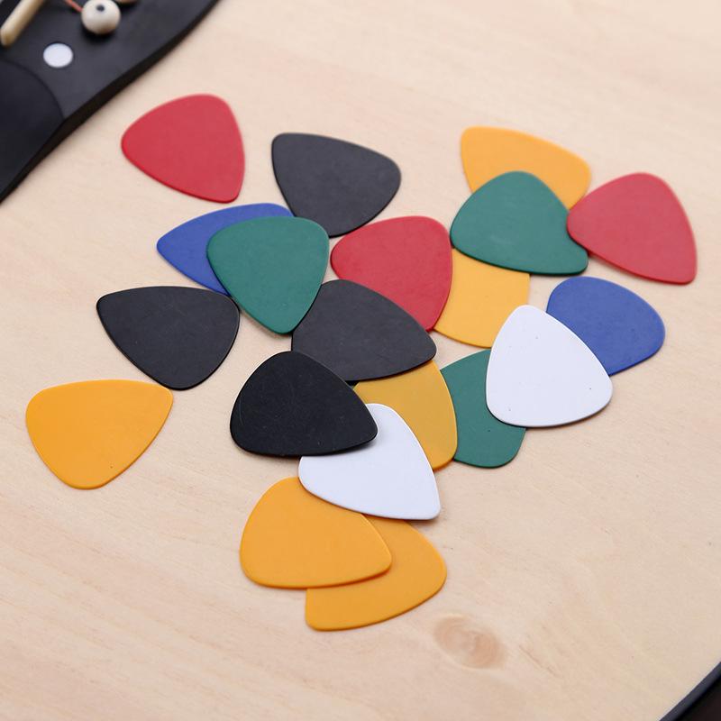 Celluloid Wood Folk Guitar Picks for Strumming