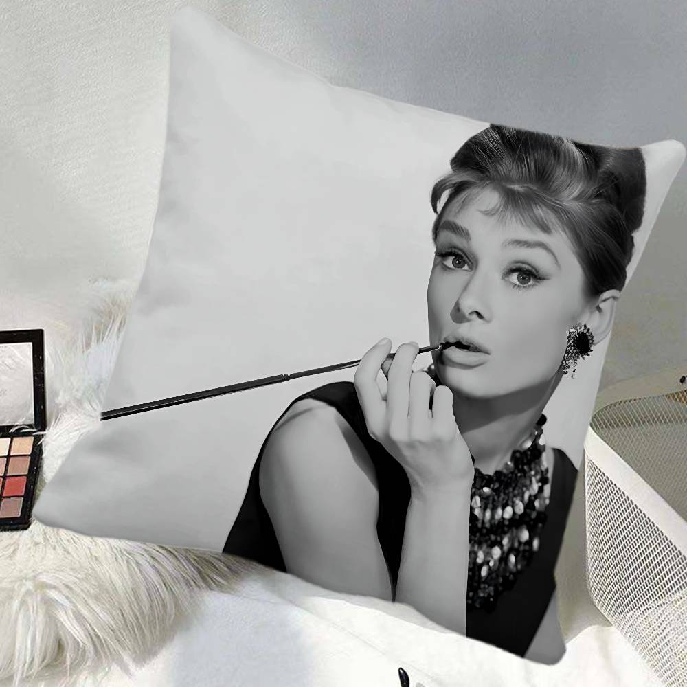 Breakfast At Tiffanys Pillow Case Square Pillow Bedroom Sofa Leisure Comfort Cushion Car Home Decoration