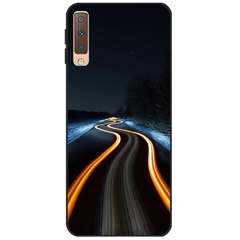 For Phone Case Samsung Galaxy A7 2018 Case Bumper Soft TPU Silicone Coque Back Cover For Samsung A7 2018 A750 A750F Case Fundas