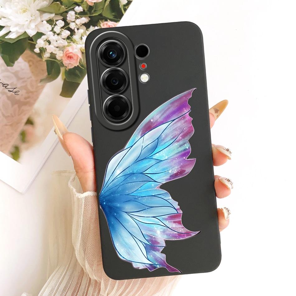 For Tecno Camon 50 4G 2026 Cute Cat Flower Cartoon Phone Case For Tecno Camon50 4G Shockproof Soft Silicone Covers Bumpers