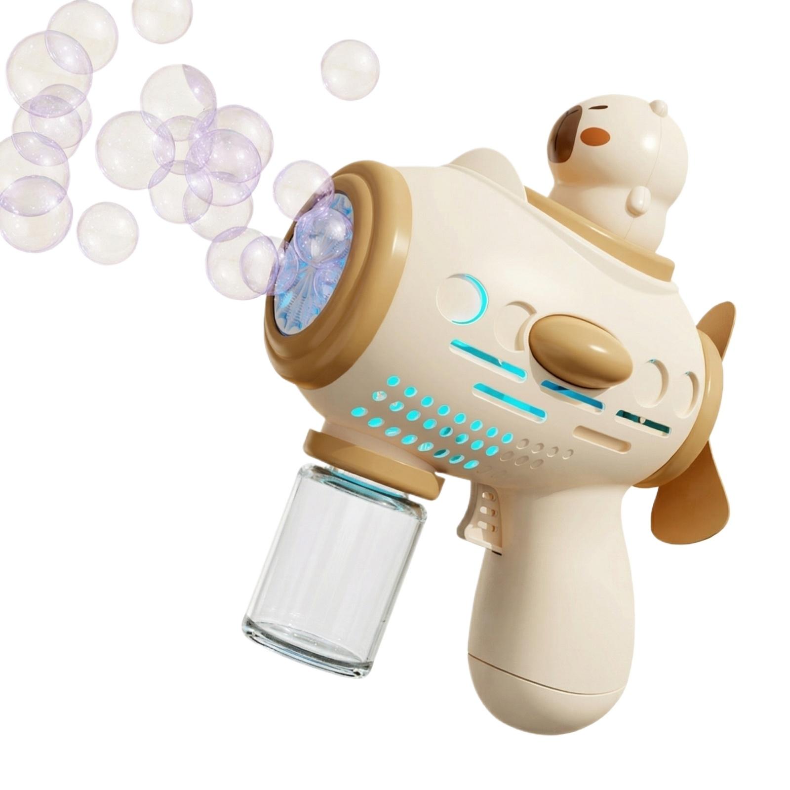 Bubble Wands - Interactive Lighted Automatic Bubble Machine Toy For Boys And Girls A белый