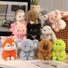 TreasuringU  New 15cm Mini Plush Toys Cute Animals Stuffed Dolls Cartoon Animals Plushie Toy Birthday Gifts