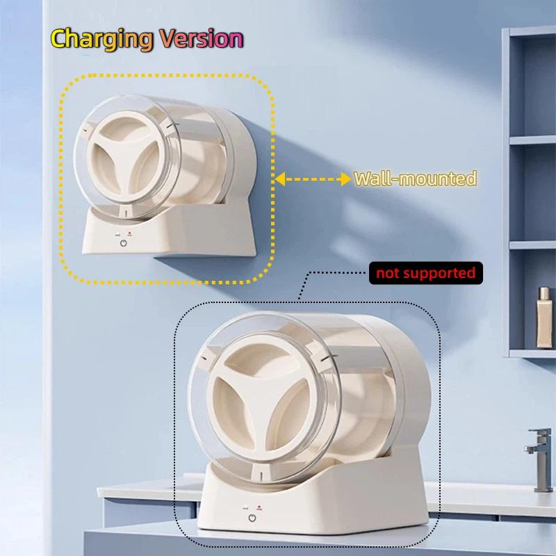 Mașină de spălat cu un singur cuvă montată pe perete/blat pentru șosete, lenjerie intimă și slipi - Mașină de spălat mică mini