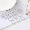 Ring Creative Fashion Style Thick Plain Ring Ring 10-Piece Joint Ring Women