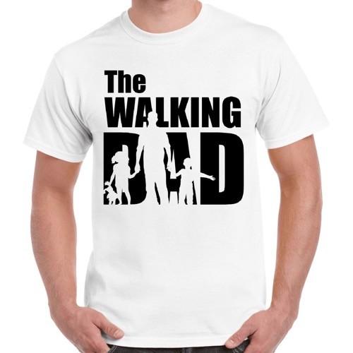 Walking Dad Funny Super Dad Retro CooL Vintage Retro TShirt 2268