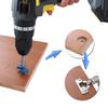 35mm Concealed Hinge Jig, Cabinet Door Hinge Hole Drilling Locator Installation Template Tool