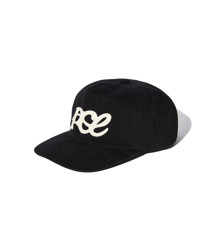 PEACE MAKER Pce Wave Applique 5-Panel Cap (Black)