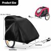 1PC Trailer Cover 84*140*100cm Long-lasting Cycling Trailer Cover: Waterproof Dust-Protection For All Weather! Dust Covers