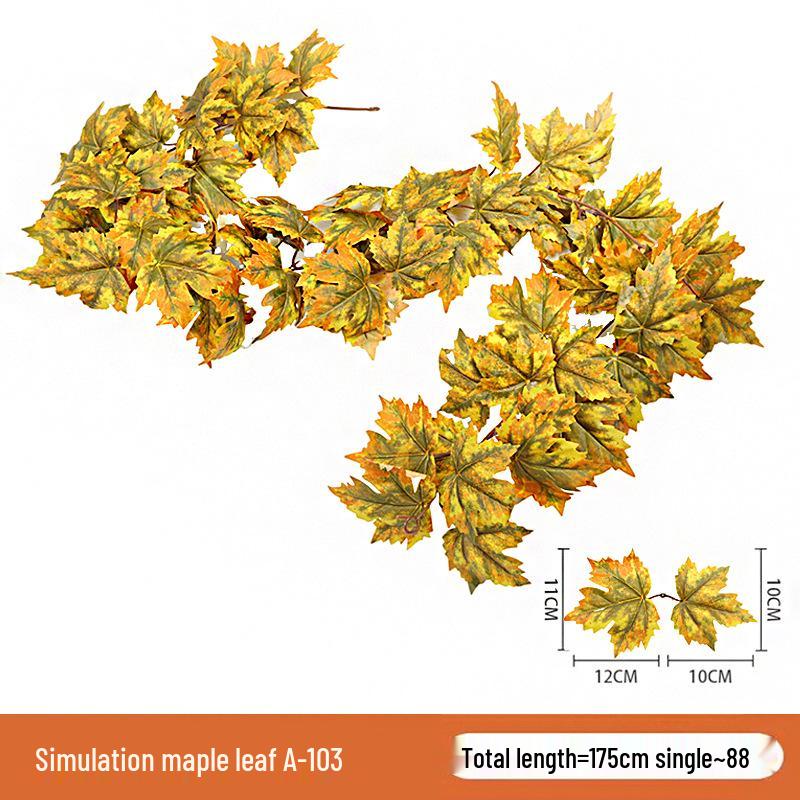 Skladem Podzimní a Halloweenská dekorace z javorových listů pro Vánoce a Den díkůvzdání