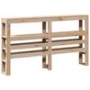 Solid Wood Bed without Mattress 120 x 200 cm Pine Wood