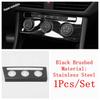 For Volkswagen Jetta Mk7  -  Car ABS Accessories Central Control AC Air Conditioning Panel Decoration Frame Cover Trim