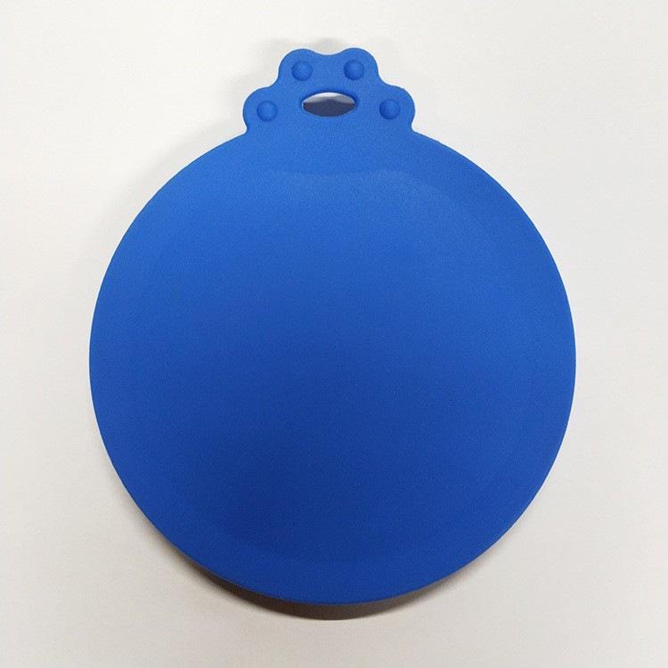 Silicone Pet Canister Lid for Cat and Dog Food Storage Three-in-one Silicone Sealing Cover for Food Preservation