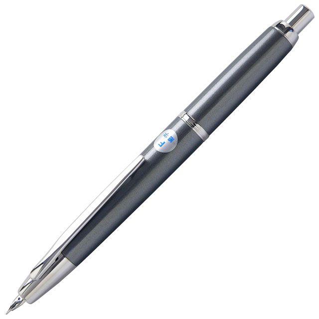 Pilot CAPLESS DECIMO Fountain Pen Dark Gray Mica Fine Nib FCT-15SR-GY-F with Converter