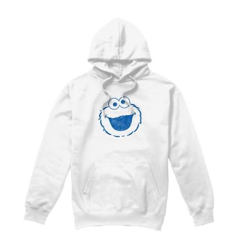 Sesame Street Unisex Adult Cookie Monster Mono Hoodie