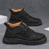 38-48 Mens Handmade Leather Boots Comfortable Ankle Boots for Men Casual Shoes Large Size Tooling Shoes