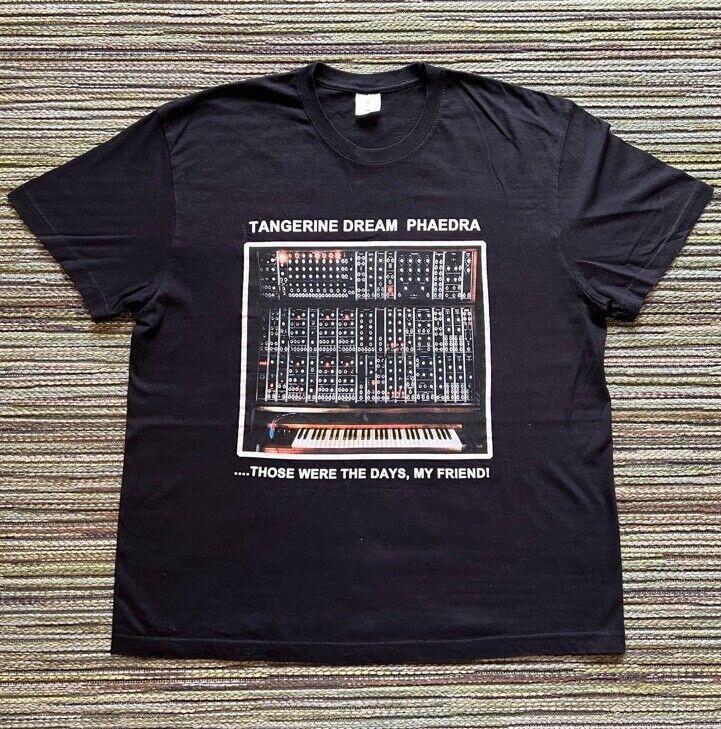 

Tangerine Dream Phaedra Those Were The Days Футболка Повний Розмір S-5XL Унісекс Футболка XXXXL