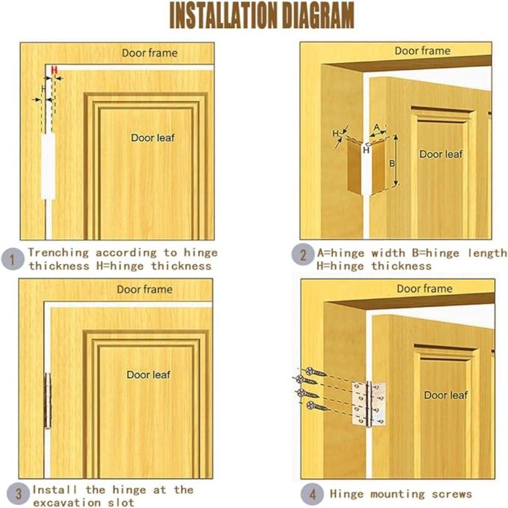 Butterfly Spring Loaded Hinges Silver Door Closer Hinge Hardware Screen Door Hinges  Screen Door