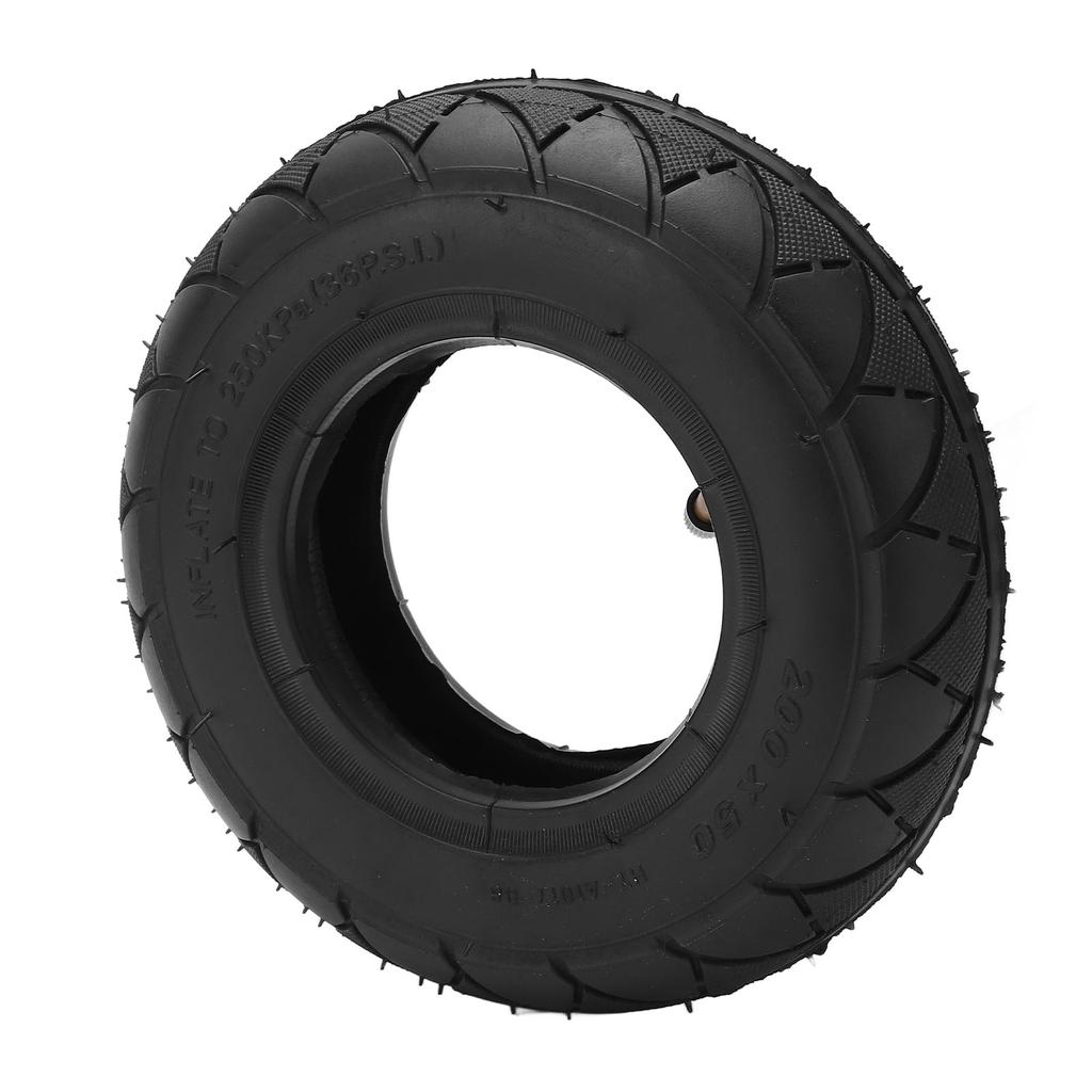 200 X 50 Electric Scooter Pneumatic Tire with Inner Tube Electric Scooter Replacement Tires
