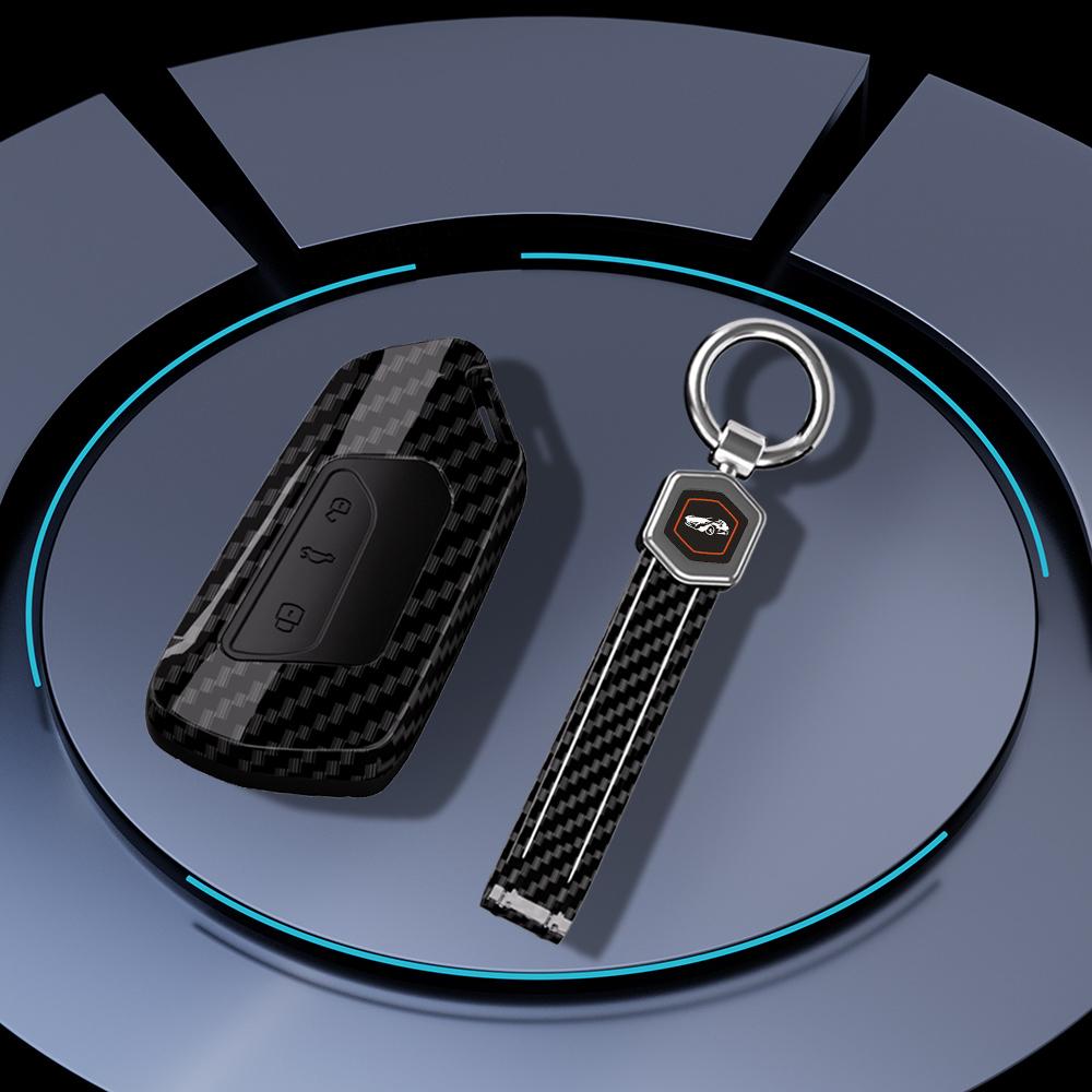 2026 Hot For Volkswagen VW ABS Carbon Key Case For VW Golf 8 ID4 Cupra Formentor Tarraco Mk7 Gti Mk8 Skoda Octavia 4 Seat Leon M