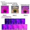 Dimmable Full Spectrum LED Grow Light with Timer and Clip for Succulents and Sunlight Imitation