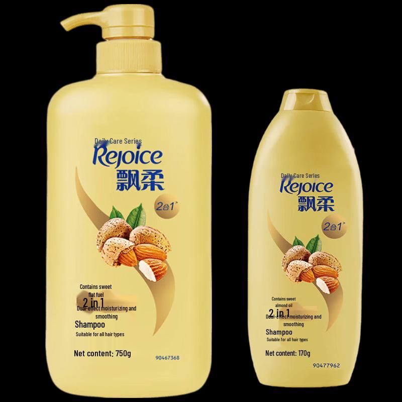 Rejoice Dual-Effect Almond Shampoo (750g+170g)