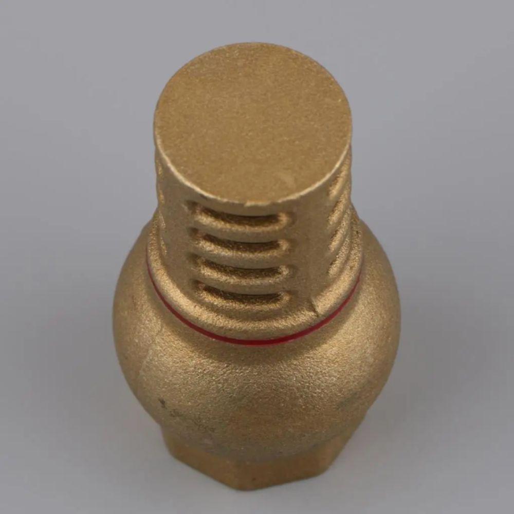Anti Backflow Bottom Valve Female Thread Check Valve Brass Brass Foot Valve Direct Supply
