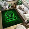 Jägermeister: Tappeto Audace Vivace Arredamento Casa Adatto a Tutte le Stagioni Cuscino per Sedia da Ufficio Arte Decorazione Stanza del Dormitorio
