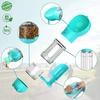 3 in 1 Pet Water Food Dispenser 300/500ml Dog Food Feeder Creative Pet Dog Water Bottle  Cat