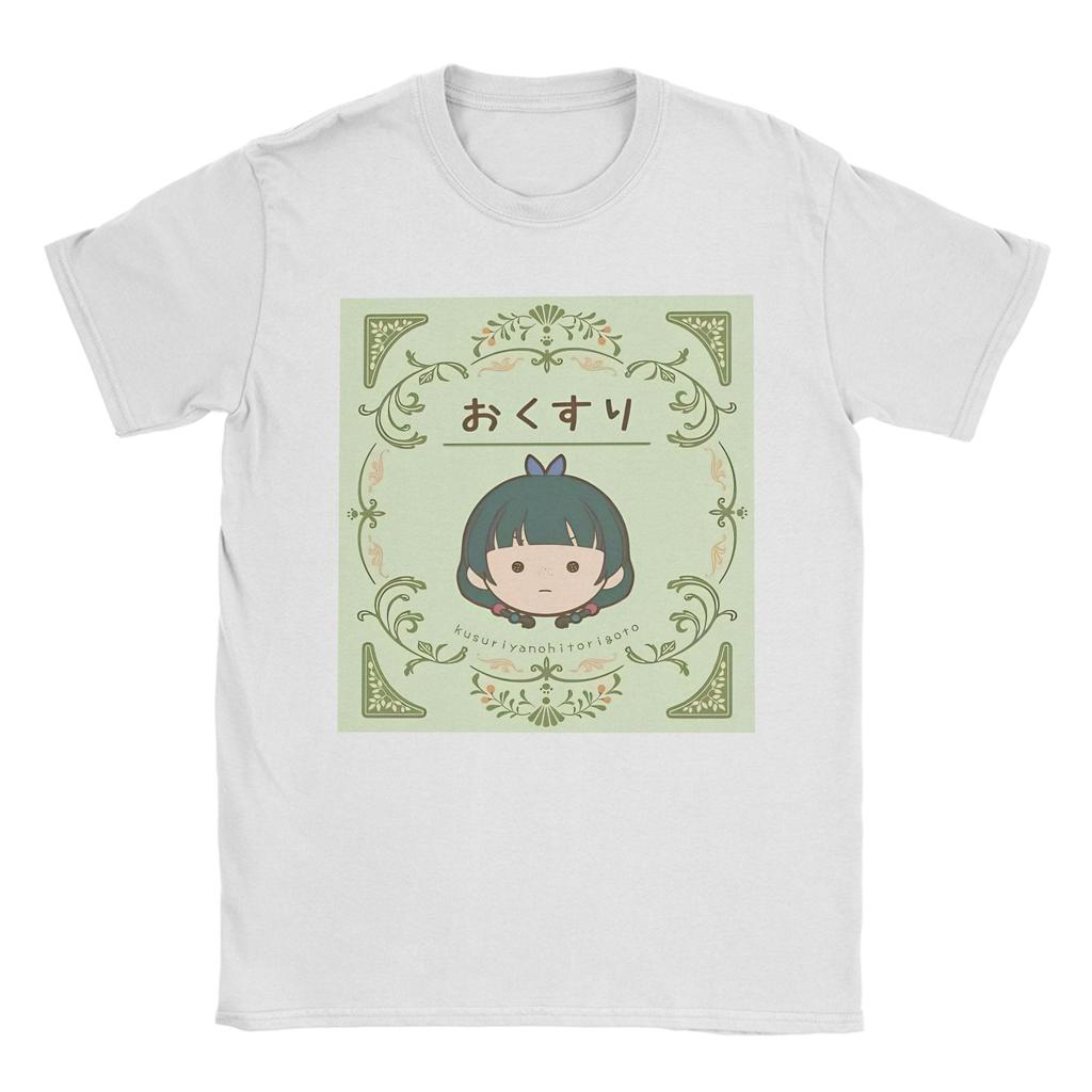 Maomao Anime Unisex Unisex T Shirt The Apothecary Diaries Leisure Tee Shirt Short Sleeve Round Neck Tshirt Cotton Plus Size Clothes