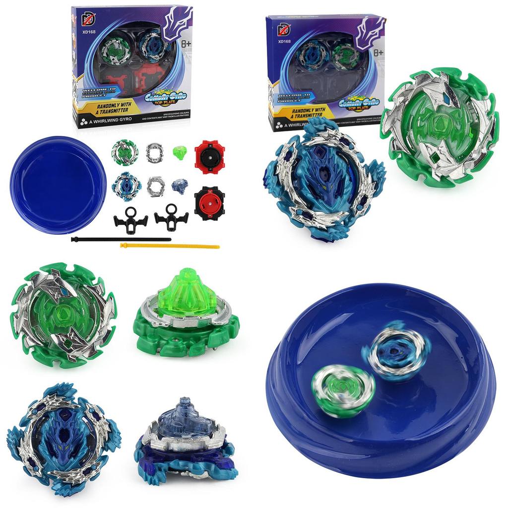 Xd1687i Beyblade Fashion Gyroscope With Launcher Kids Xmas Gifts Gyro Toys