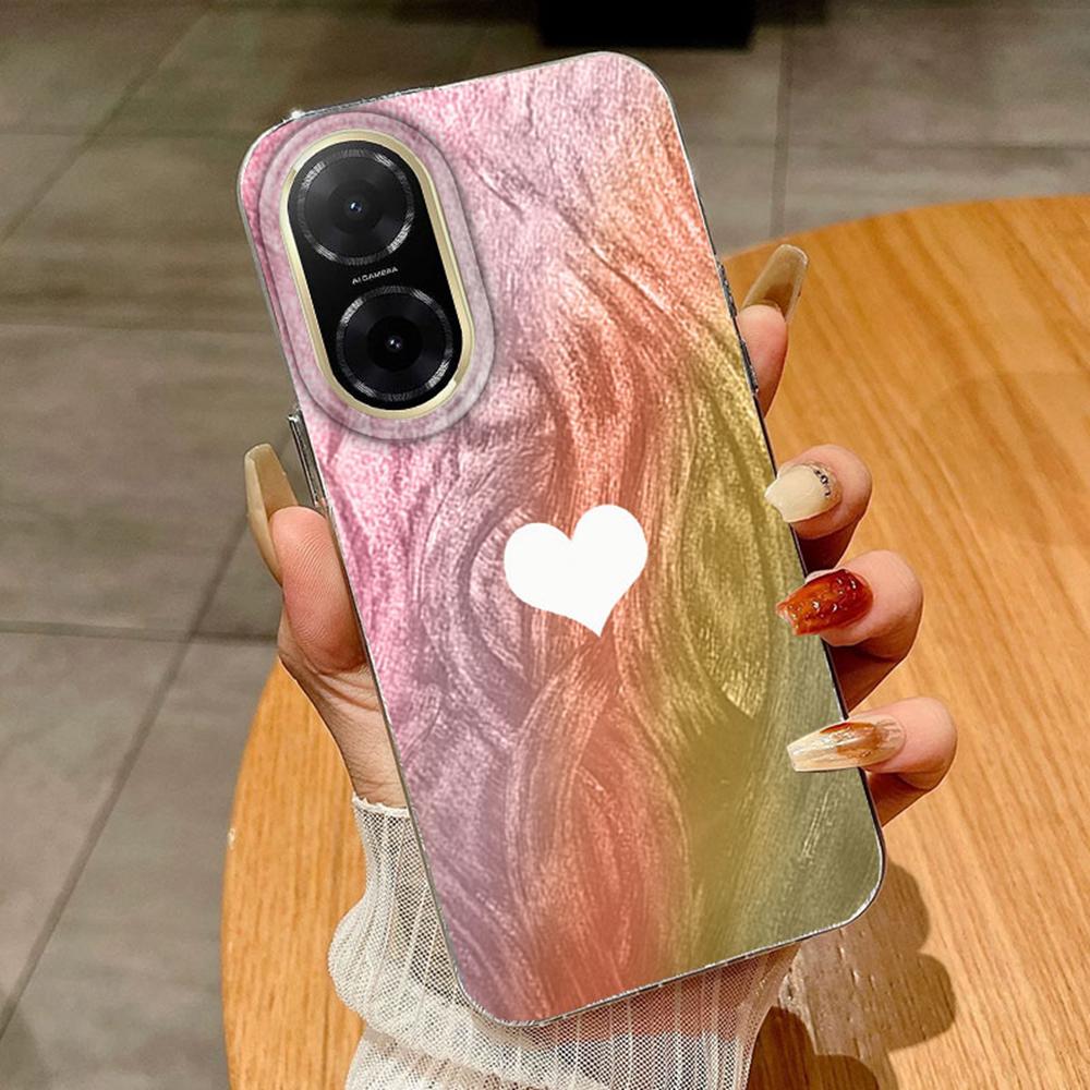Couple Colorful Butterfly Gradient For Xiaomi Redmi A5 A4 A3 A3X A3 Pro 13C 14C Poco X7 Pro Phone Cases Cover Silicone Bumper Hard PC Back Cover
