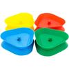 4Pcs/Set Spring-loaded Triangular Card Holder Hands-Free Board Game Cards Stand  Family Game