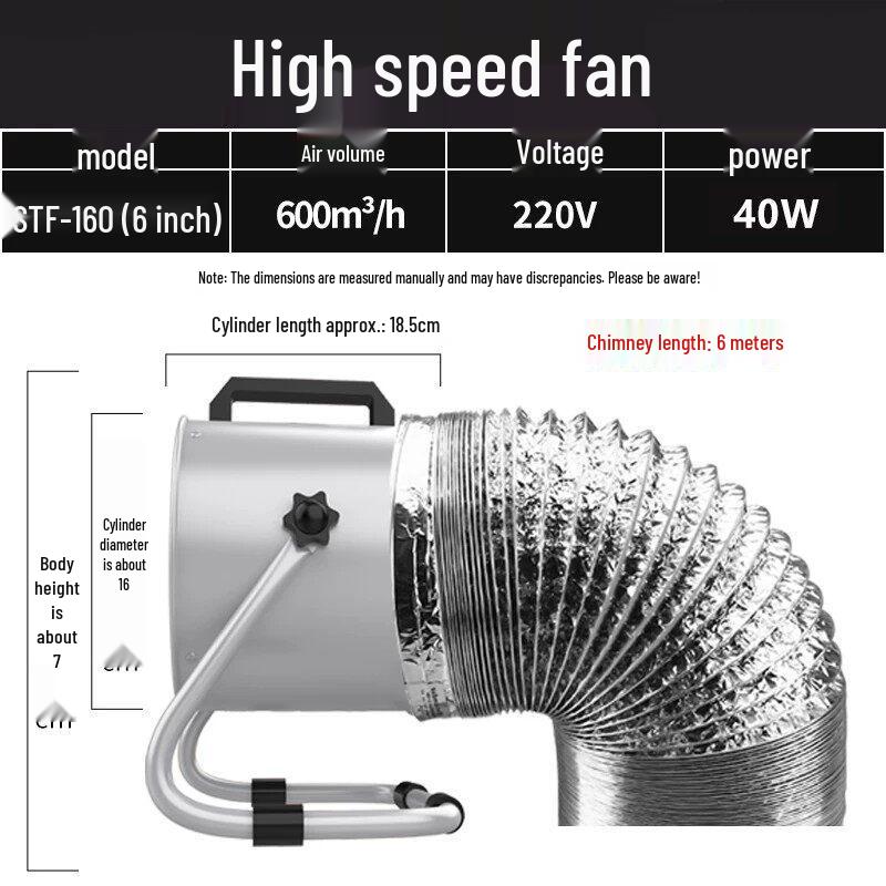 Portable Rental Range Hood: Strong Exhaust