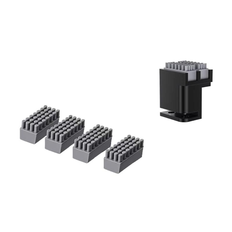 

Soft Elastomer 3D Printer Nozzle Maintenance Brush Environmental Friendly Substance Protects Printing Accuracy Permanent Building 1