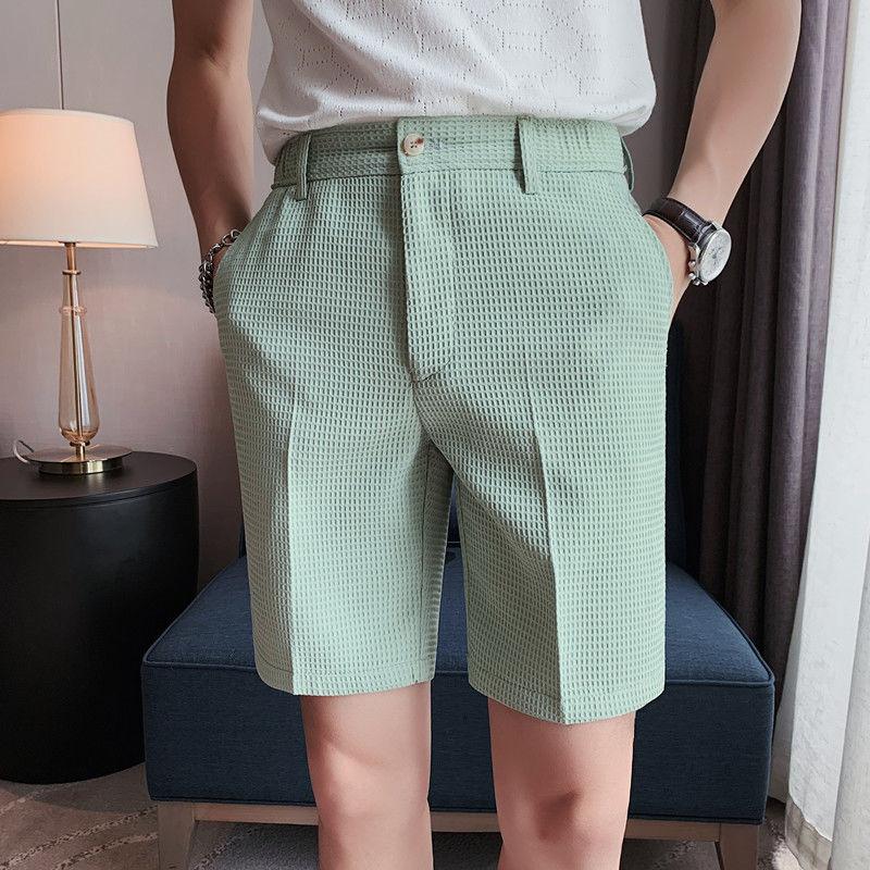 Sommer Modemarke Dünne Fünf-Punkt-Hose Sommer Neu Herren Lässige 5-Punkt Mittelhose High-End Shorts Herrenstil