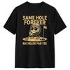 Funny Same Hole Forever Golfing Relationship Humor Marriage Tshirt Beach Harajuku Tshirts Pure Cotton Oneck Oversize Clothes
