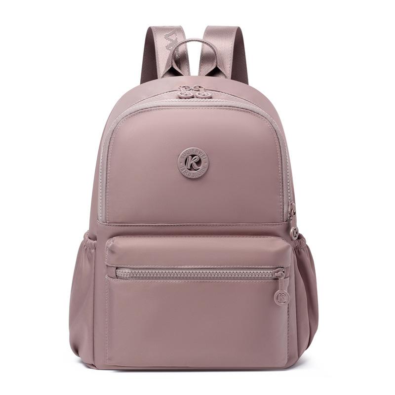 Schoolbag backpack women's leisure travel bag new simple and versatile lightweight nylon bag fashionable women's backpack tide