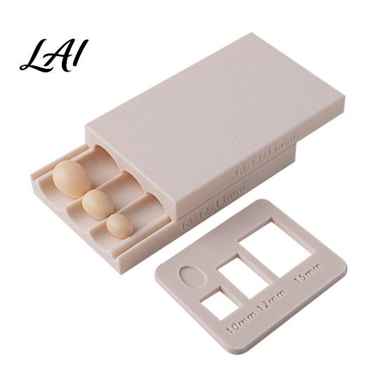 Handmade Accessory Production Kit Polymer Clay Ball Maker Mold 10mm 12mm 15mm Sphere Shaper Roller Tool Doll Part Molding Tool Round Beads