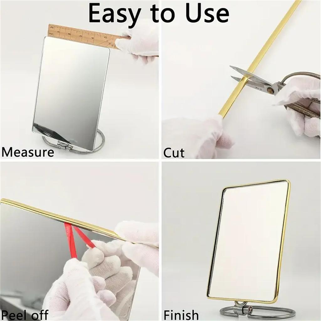 1pc 5mx0.8cm PVC Decorative Edging Strip Tape - Perfect for Wall, Ceiling & Furniture Banding Seamless Wall Corner
