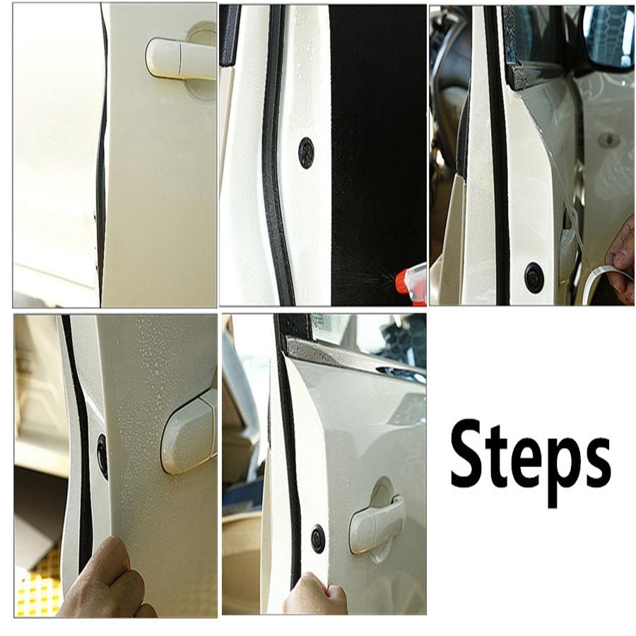 New 5m Invisible High Strength Car Door Sill Edge Paint Anti Scratch Film Protector
