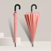 24 Bone Straight Handle Big Umbrella Water Blossom Umbrella Large Female Umbrella for Two Persons Long Handle Straight Umbrella Male Strong Rain