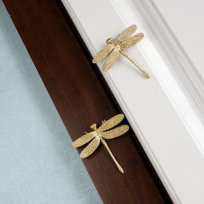 Shape Cupboard Wardrobe Brass Cabinet Door Knob Drawer Handles Furniture Hardware Pull Handle