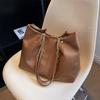 FLYING STARS Brand Large Capacity Bag Women Bag Popular Shoulder Bag Casual Chain Tote Bag PU Leather Fashion Designer Handbag