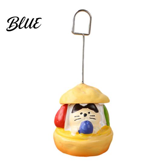 Business Card Holder Memo Holder Resin Cartoon Animal Paper Photo Clip Stand