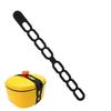 Silicone Strap for Slow Cooker Lid Reusable Elastic Tie Silicone Latch Strap for Slow Cooker Lid for Kitchen Food Storage Lunch
