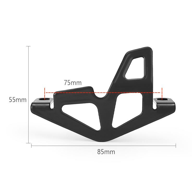 Cnc Aluminum Alloy Mountain Bike Rear Caliper Guard Plate Rear Brake Pump Protector Pump Protective Cover Easy Install