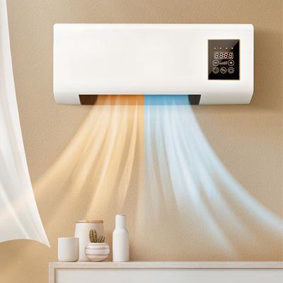 Elektrický ohřívač 2 v 1 Klimatizace Chytrá konstantní teplota Nástěnný ohřívač Klimatizace s dálkovým ovládáním 1800W