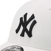 New Era Baseball NY Free Size 940 NEYYAN WHI BLK 2 25J Cap, MLB, White/Black,