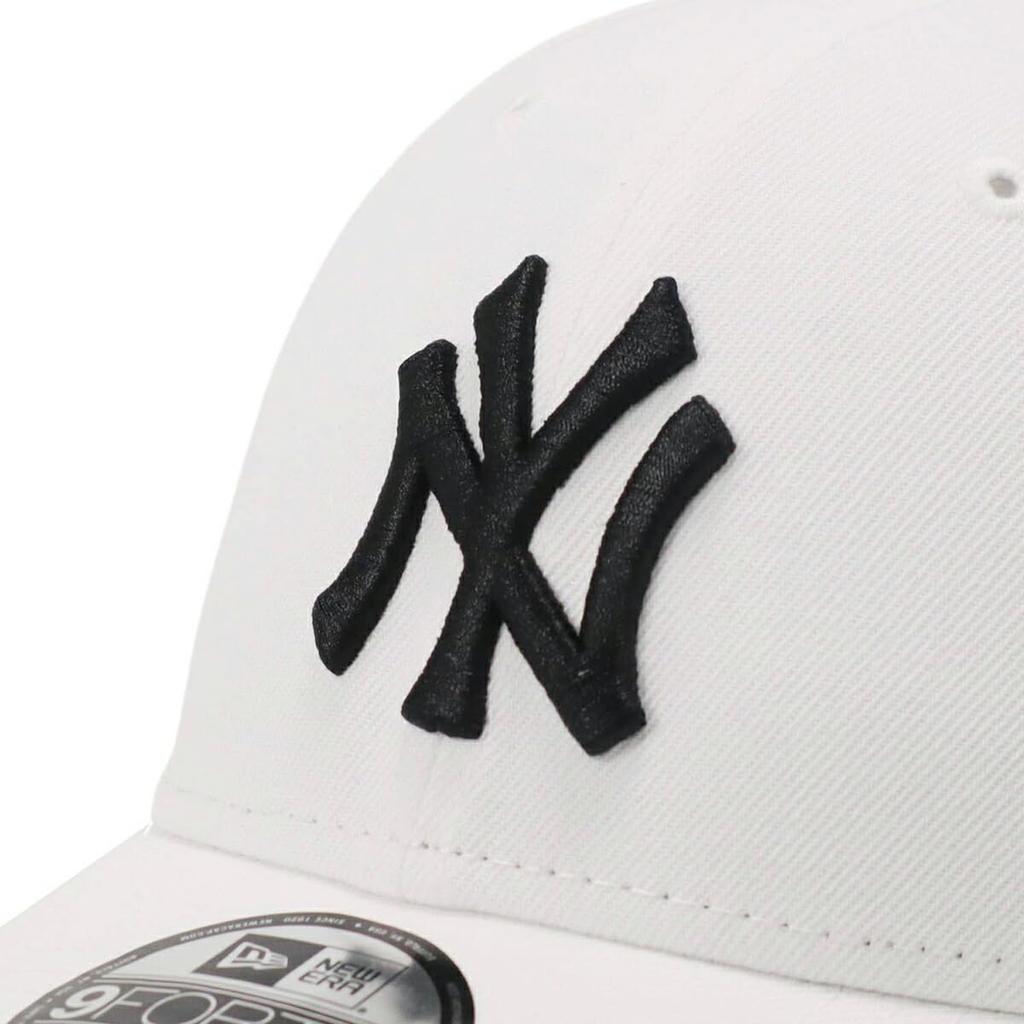 New Era Baseball NY Free Size 940 NEYYAN WHI BLK 2 25J Cap, MLB, White/Black,